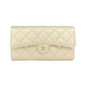 CHANEL Gold Wallet